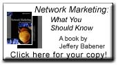 New Book: Network Marketing: What You Should Know
