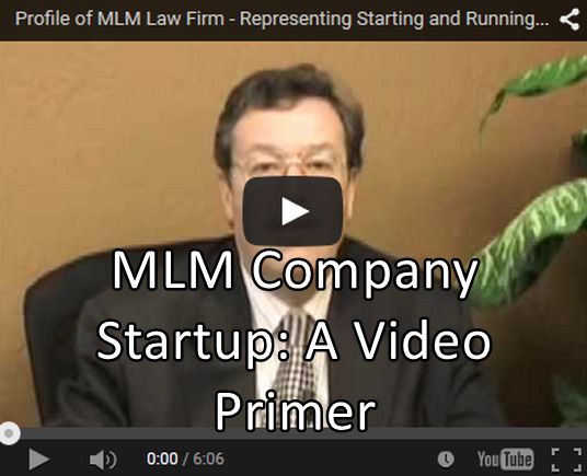 MLM Company Startup: A Video Primer