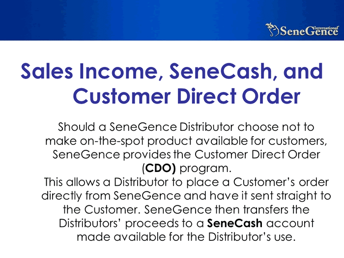 SeneGence International